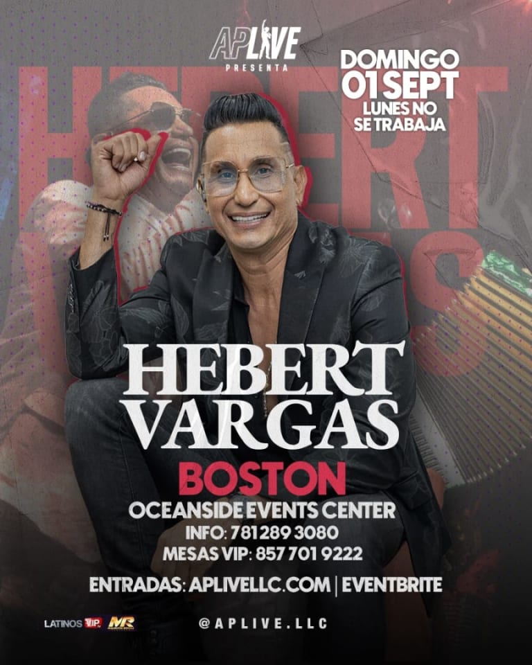 Event - HEBERT VARGAS EN BOSTON - Revere, Massachusetts - September 1, 2024 | concert tickets