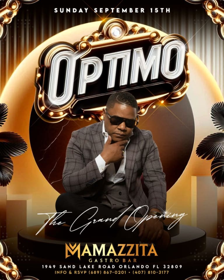 Event - Optimo - Orlando, Florida - 15 de septiembre de 2024 | concert tickets