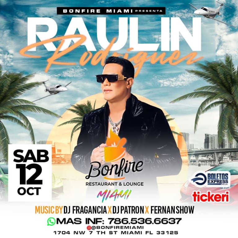 Event - RAULIN RODRIGUEZ - Miami, Florida - October 12, 2024 | concert tickets