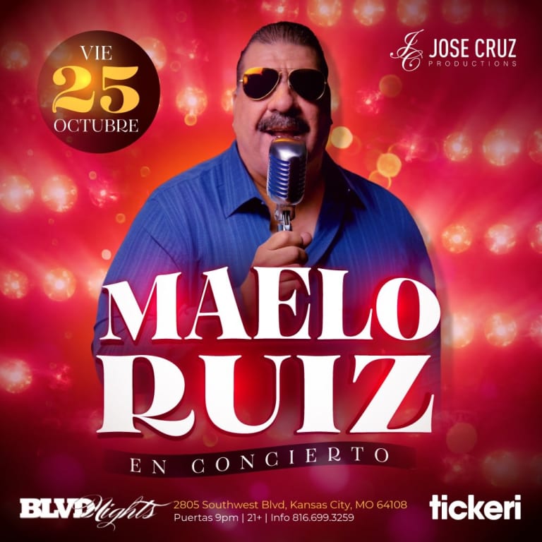 Event - MAELO RUIZ EN KANSAS CITY - Kansas City, Missouri - October 25, 2024 | concert tickets