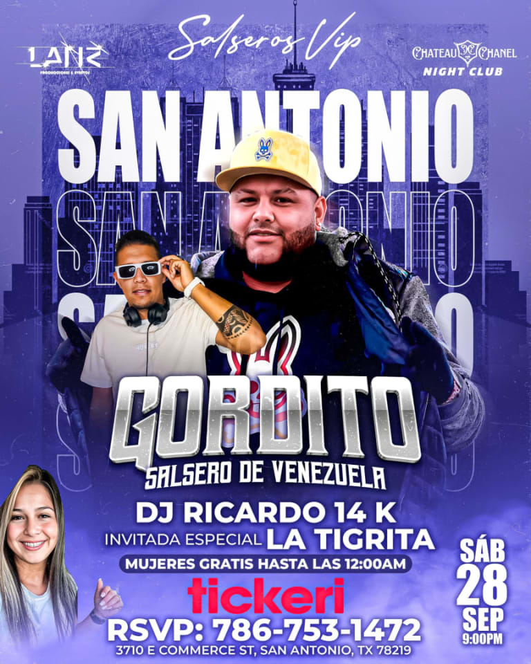 Event - EL GORDITO SALSERO POR PRIMERA VEZ EN SAN ANTONIO - San Antonio, Texas - September 28, 2024 | concert tickets