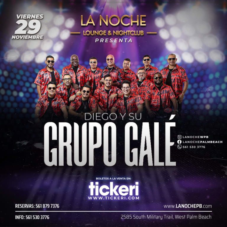 Event - Grupo Gale En Vivo - West Palm Beach, Florida - November 29, 2024 | concert tickets