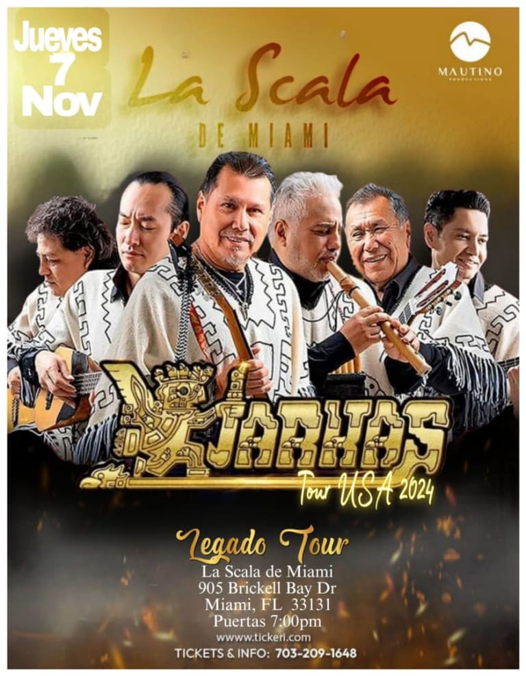 Event - LOS KJARKAS EN CONCIERTO ! - Miami, Florida - November 7, 2024 | concert tickets