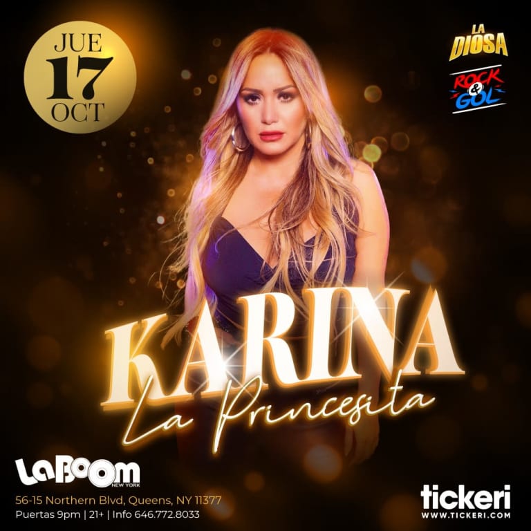 Event - KARINA LA PRINCESITA EN NEW YORK - Woodside, New York - October 17, 2024 | concert tickets