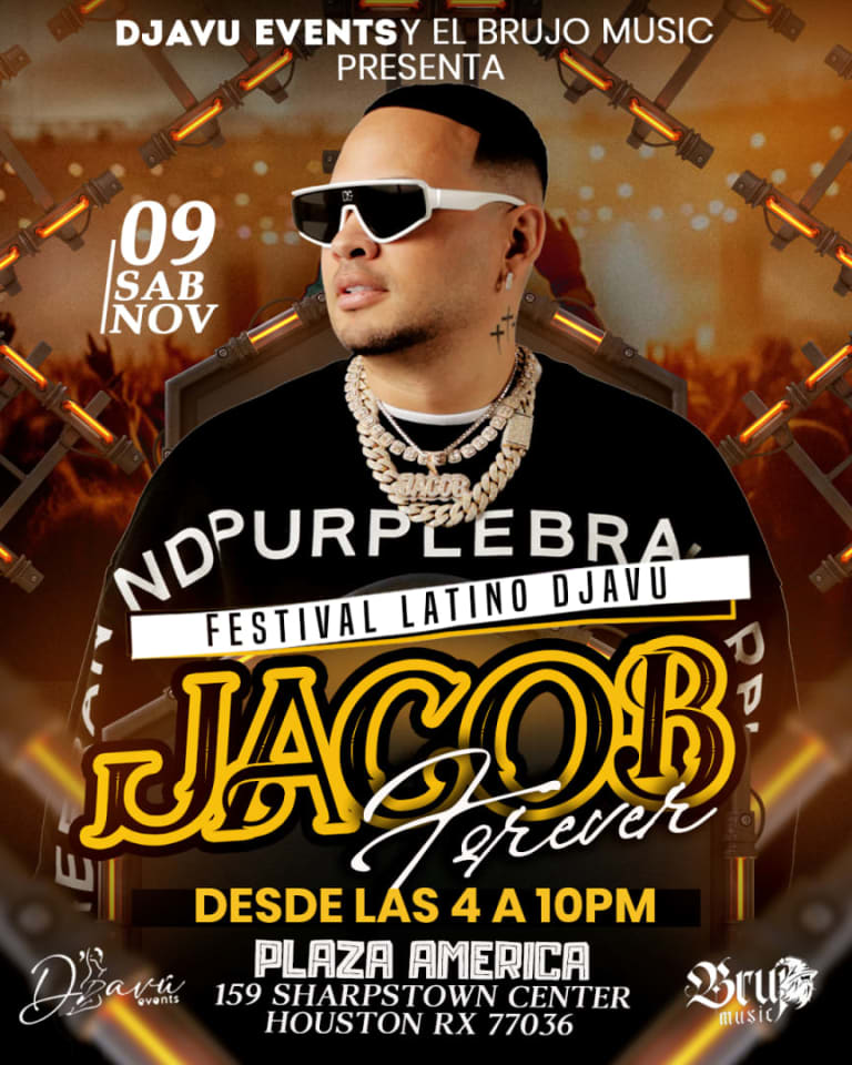 Event -  FESTIVAL LATINO DJAVU - Houston, Texas - 9 de noviembre de 2024 | concert tickets