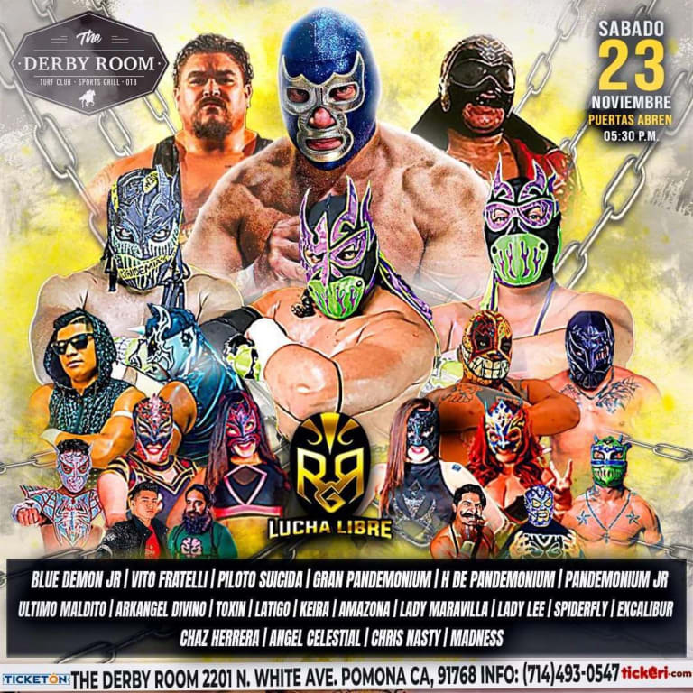 Event - LUCHA LIBRE - Pomona, California - November 23, 2024 | concert tickets