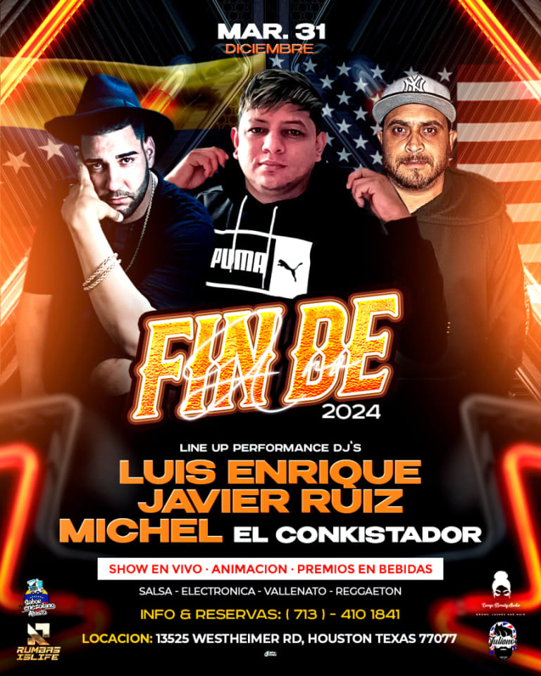 Event - ¡ADIÓS 2024!  - Houston, Texas - December 31, 2024 | concert tickets