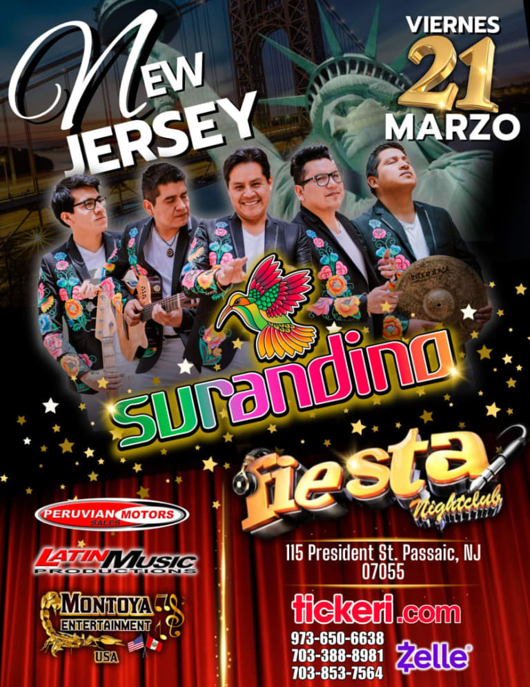 Event - SURANDINO EN NEW JERSEY - Passaic, New Jersey - March 21, 2025 | concert tickets