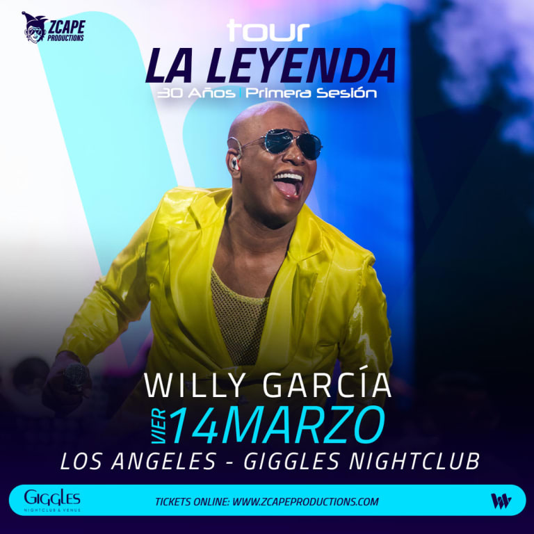 Event - WILLY GARCIA EN VIVO EN LOS ANGELES - Glendale, California - March 14, 2025 | concert tickets