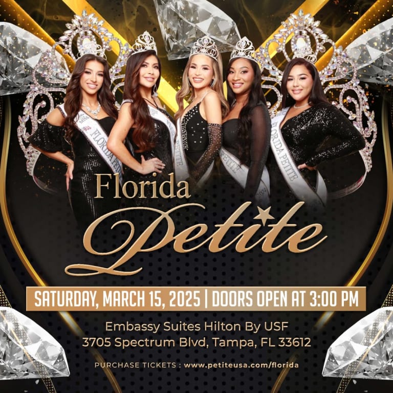 Event - Florida Petite Pageant 2025 - Tampa, Florida - March 15, 2025 | concert tickets