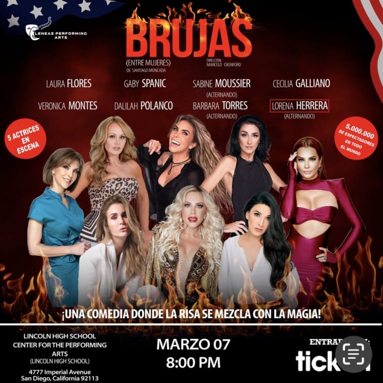 Event - BRUJAS - SAN DIEGO - San Diego, California - March 7, 2025 | concert tickets
