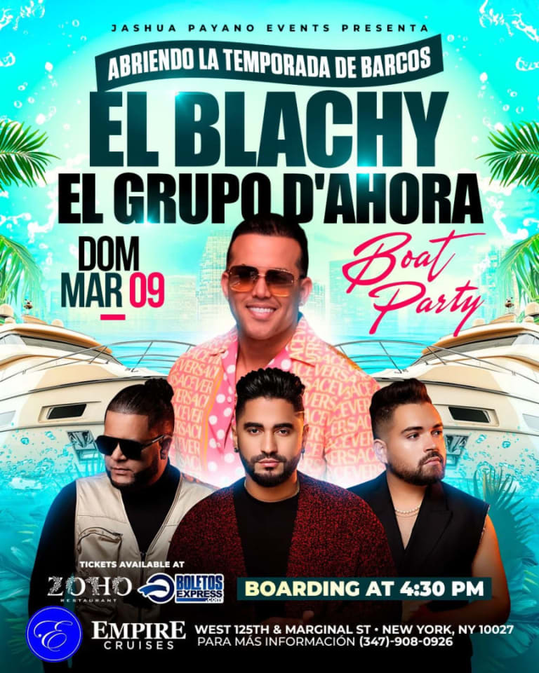 Event - EL BLACHY & EL GRUPO D’AHORA - NY, New York - March 9, 2025 | concert tickets