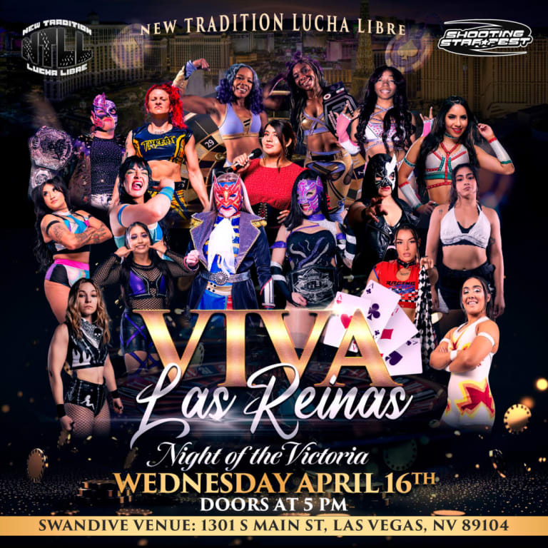 Event - VIVA LAS REYNAS LUCHA LIBRE/ PRO WRESTLING - Las Vegas, Nevada - April 16, 2025 | concert tickets