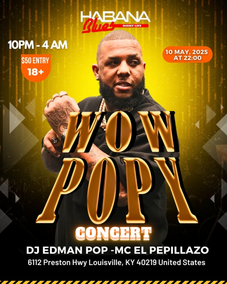Event - WOW POPI EN CONCIERTO! - Louisville, Kentucky - May 10, 2025 | concert tickets
