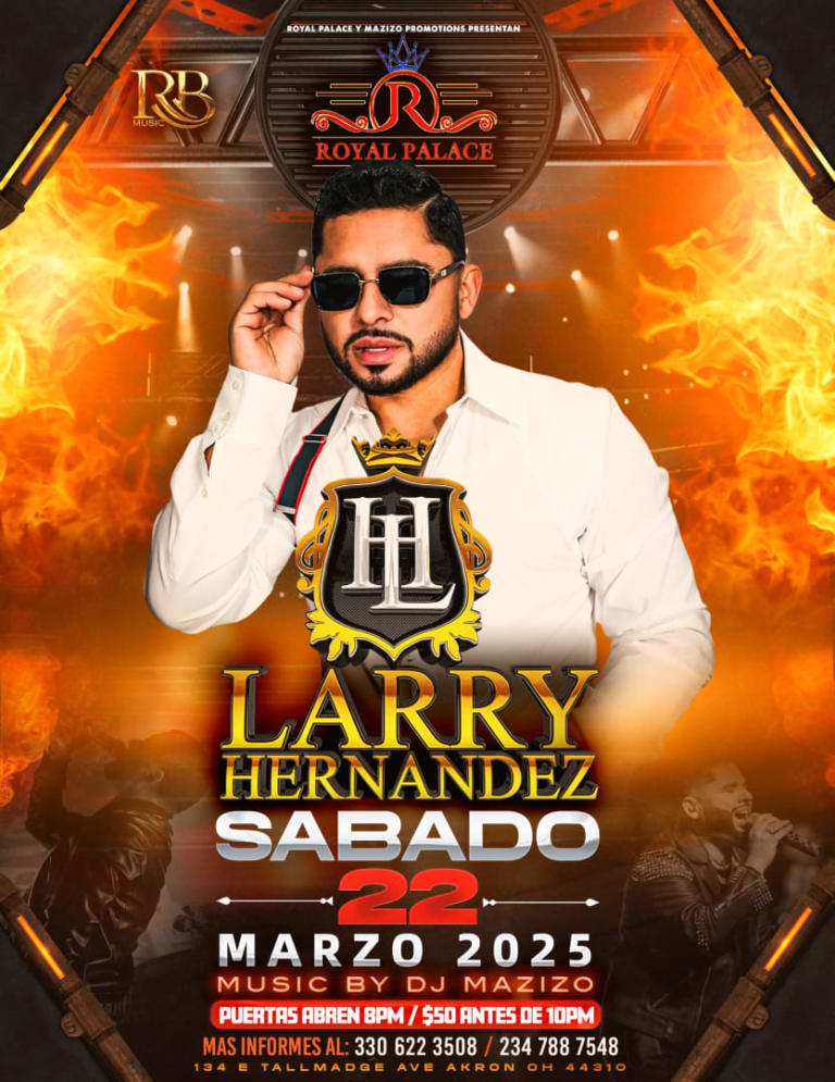 Event - 🚨AKRON, OH 🚨 Prepárate para una gran noche de corridos con Larry Hernández - Akron, Ohio - March 22, 2025 | concert tickets