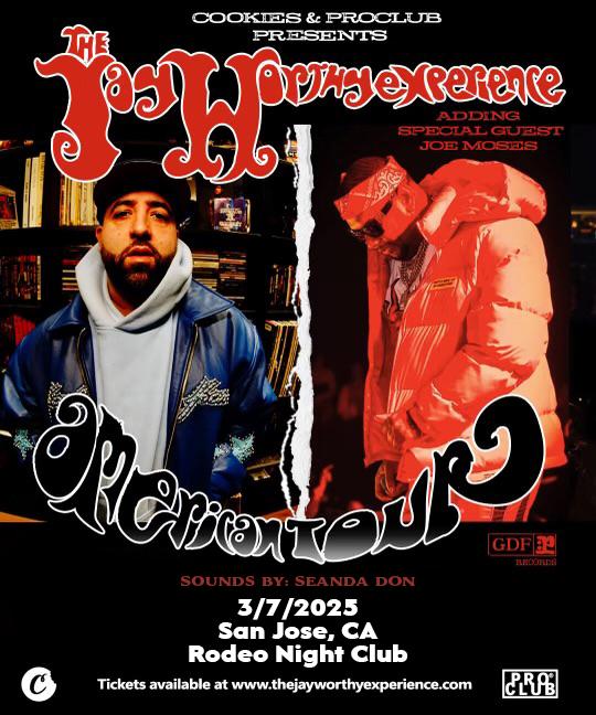 Event - THE JAY WORTHY EXPERIENCE LIVE AT SAN JOSE - San Jose, California - March 7, 2025 | concert tickets