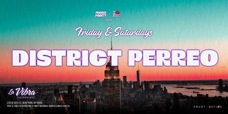 Event -  FRIDAYS Latin reggaeton party NYC - DISTRICT PERREO - New York, New York - September 5, 2025 | concert tickets
