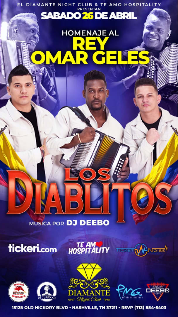 Event - Los Diablitos - Nashville, Tennessee - April 26, 2025 | concert tickets