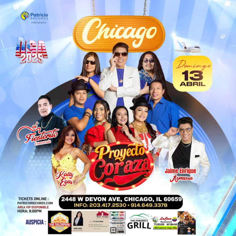 Event - PROYECTO CORAZA TOUR USA 2025 - Chicago IL - Chicago, Illinois - April 13, 2025 | concert tickets