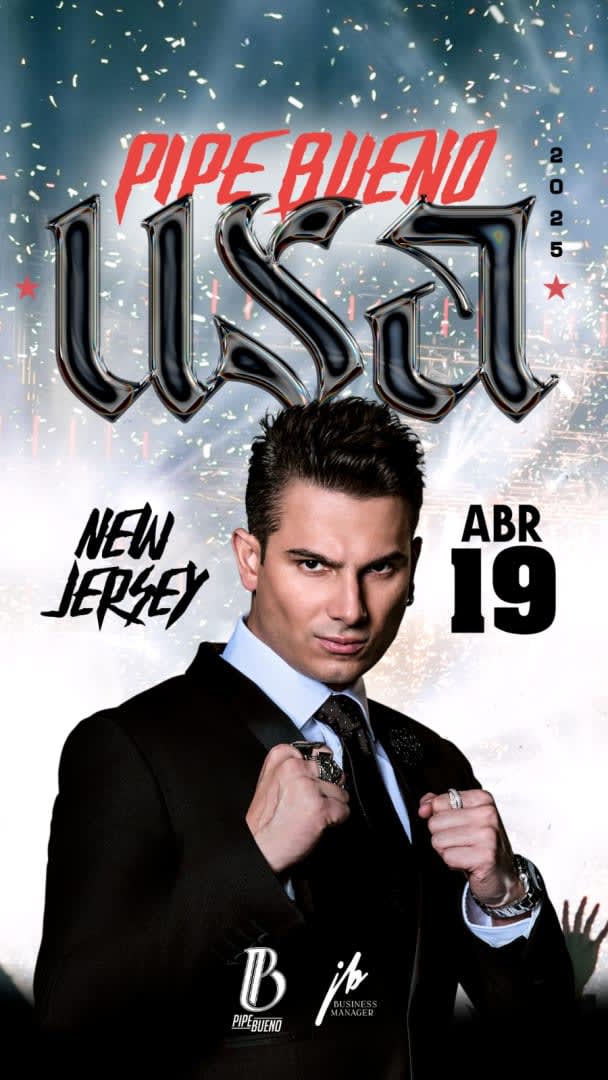 Event - PIPE BUENO EN CONCIERTO, NEW JERSEY!! - Saddle Brook, New Jersey - April 19, 2025 | concert tickets