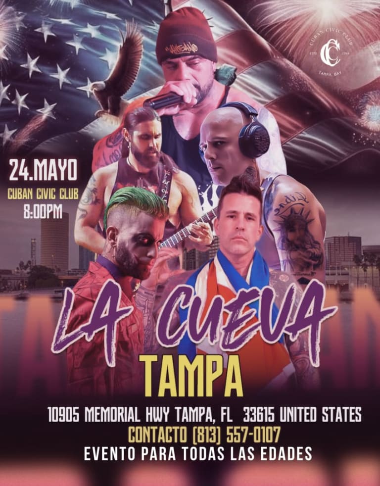 Event - La Cueva Producciones - Tampa, Florida - 24 de mayo de 2025 | concert tickets