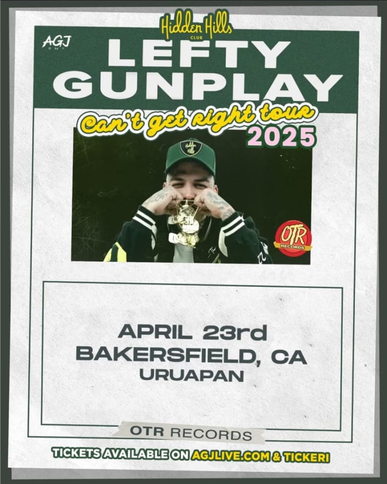 Event - LEFTY GUNPLAY LIVE IN BAKERSFIELD - Bakersfield, California - April 23, 2025 | concert tickets