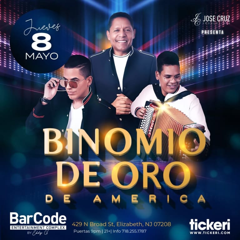 Event - BINOMIO DE ORO EN VIVO EN NEW JERSEY - Elizabeth, New Jersey - May 8, 2025 | concert tickets