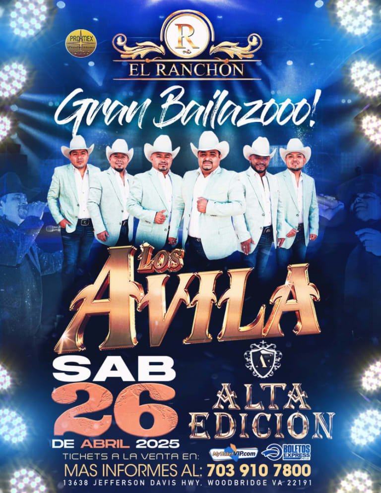 Event - LOS AVILA  - Woodbridge, Virginia - April 26, 2025 | concert tickets