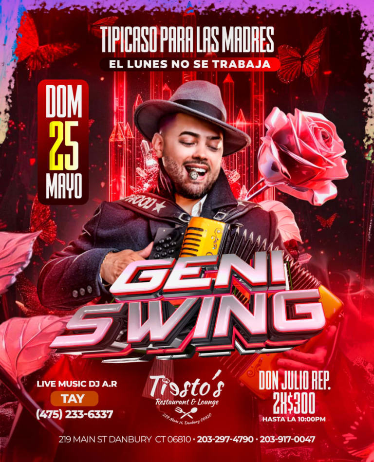 Event - GENI SWING  - Danbury, Connecticut - May 25, 2025 | concert tickets