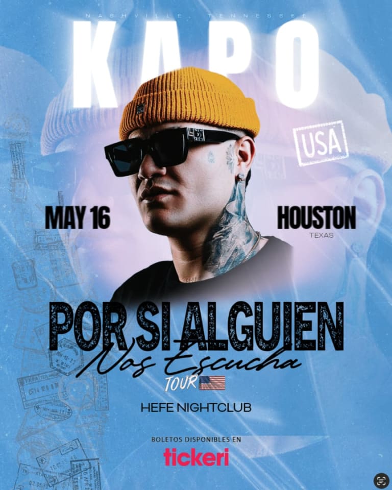 Event - KAPO Live in Houston - Houston, Texas - May 16, 2025 | concert tickets