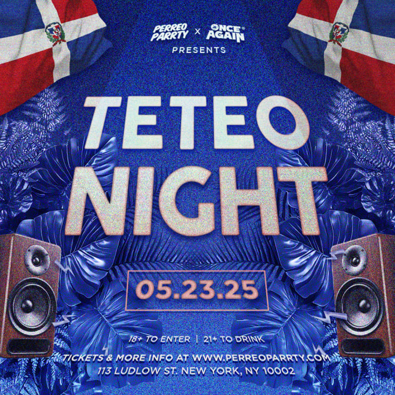 Event - Teteo Dominican Night at Mehanata - Dembow Reggaeton Dance Party NYC - 18+ - New York, New York - May 23, 2025 | concert tickets