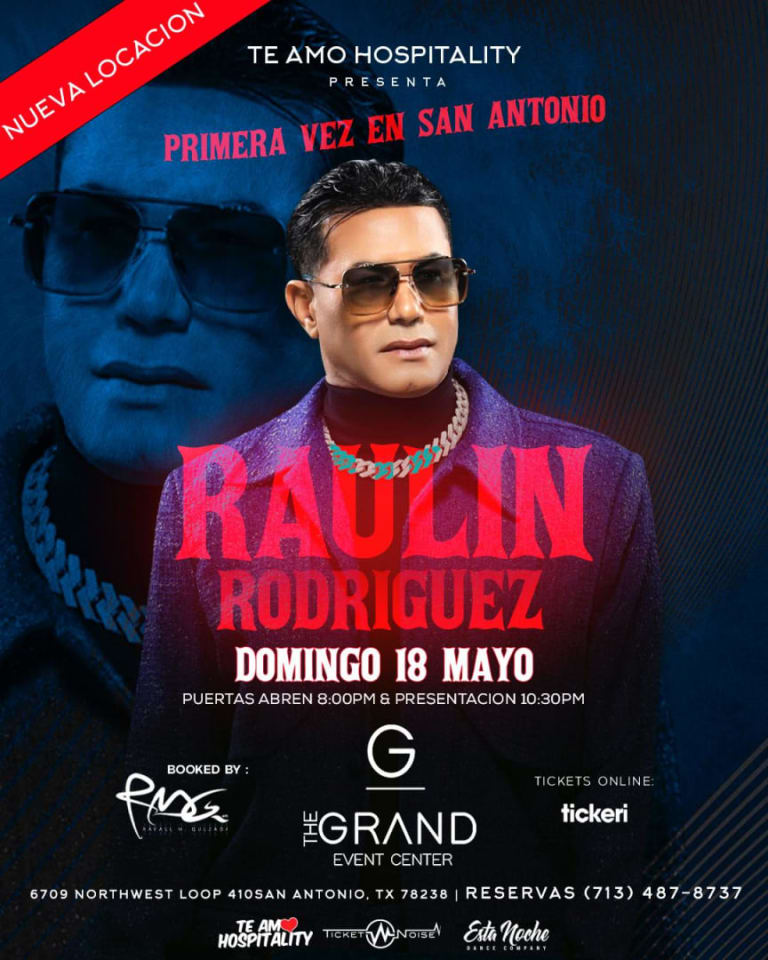 Event - Raulin Rodriguez - San Antonio, Texas - May 18, 2025 | concert tickets
