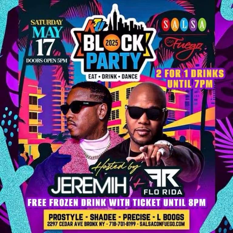 Event - JEREMIH & FLO RIDA  | MAY 17 - Bronx, New York - 17 de mayo de 2025 | concert tickets