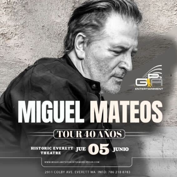 Event - Miguel Mateos en concierto en Seattle! - Everett, Washington - 5 de junio de 2025 | concert tickets