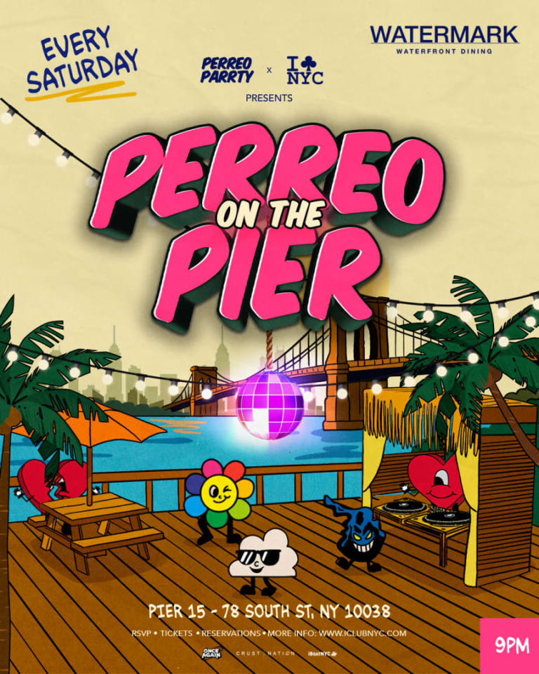 Event - PERREO ON THE PIER - REGGAETON PARTY @ WATERMARK  NYC - New York, NY - Sat, June 14, 2025} | concert tickets