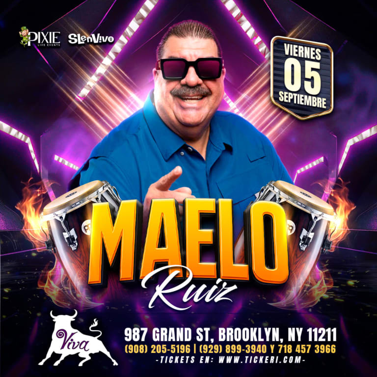 Event - MAELO RUIZ !! LA SALSA ROMANTICA EN CONCIERTO BROOKLYN NY!! - Brooklyn, New York - September 5, 2025 | concert tickets