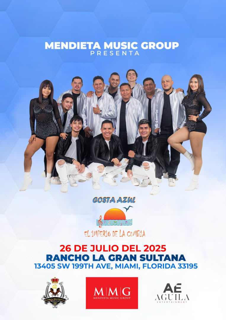 Event - Grupo Costa Azul en Rancho La Gran Sultana – 26 de Julio | Miami, FL - Miami, Florida - July 26, 2025 | concert tickets