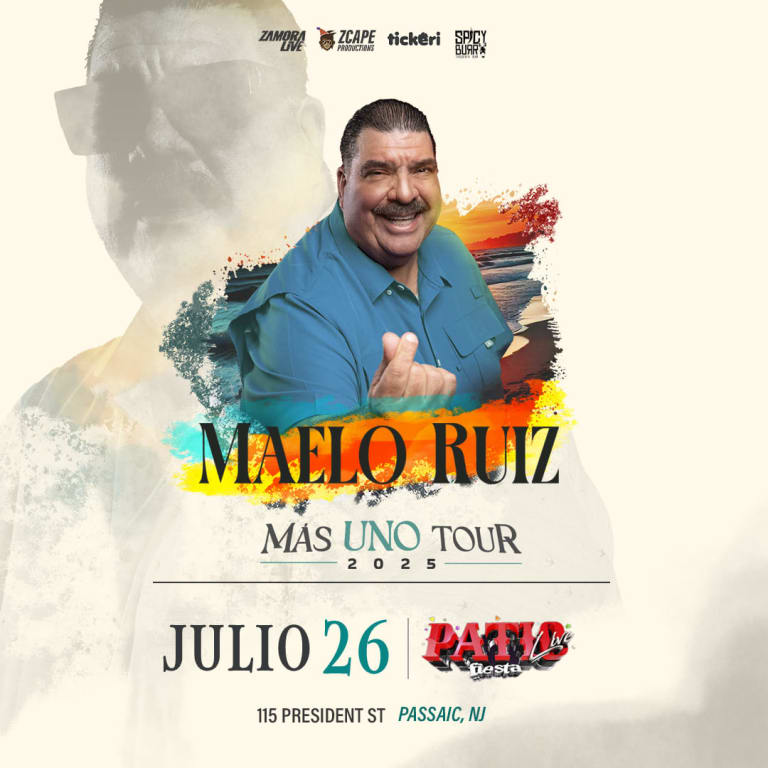 Event - Maelo Ruiz en concierto en NJ! - Passaic, New Jersey - July 26, 2025 | concert tickets