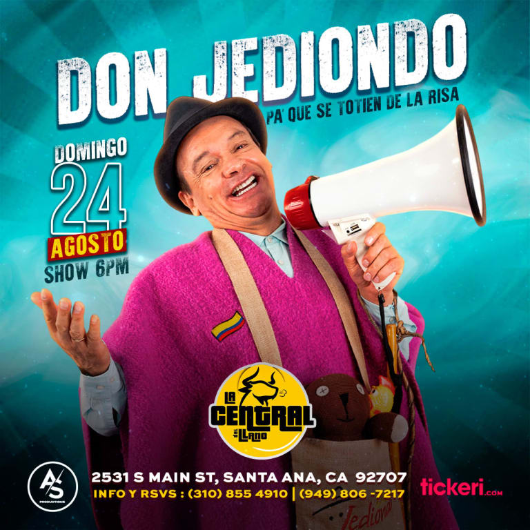 Event - DON JEDIONDO EN SANTA ANA CA!!  - Santa Ana, California - August 24, 2025 | concert tickets