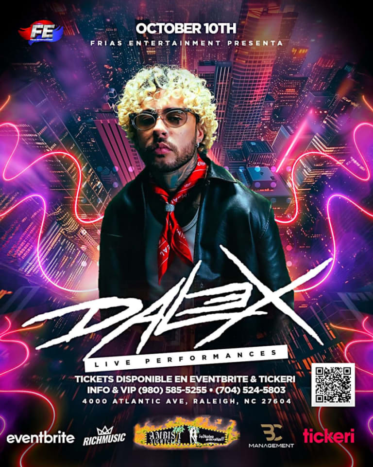 Event - Cancelado Dalex nueva fecha  - Raleigh, NC - Fri, October 10, 2025} | concert tickets