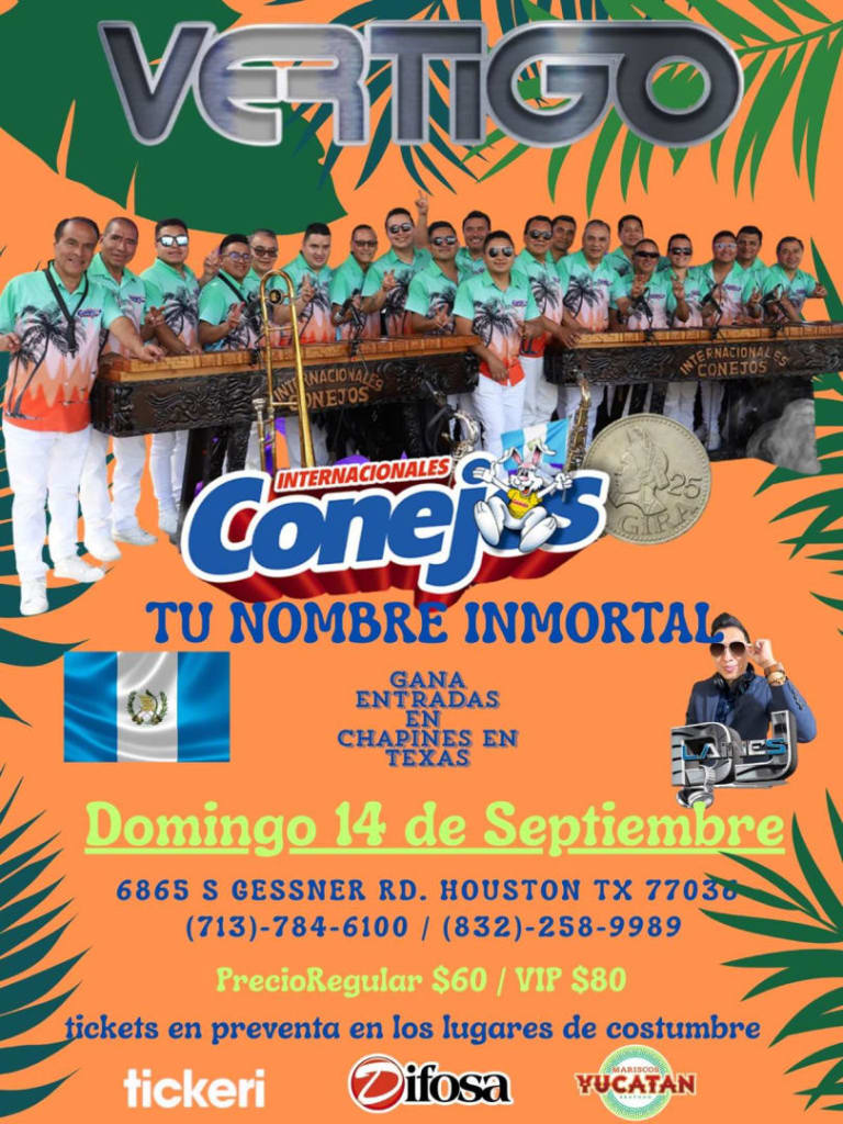 Event - Internacionales conejos en vivo en Houston - Houston, Texas - September 14, 2025 | concert tickets