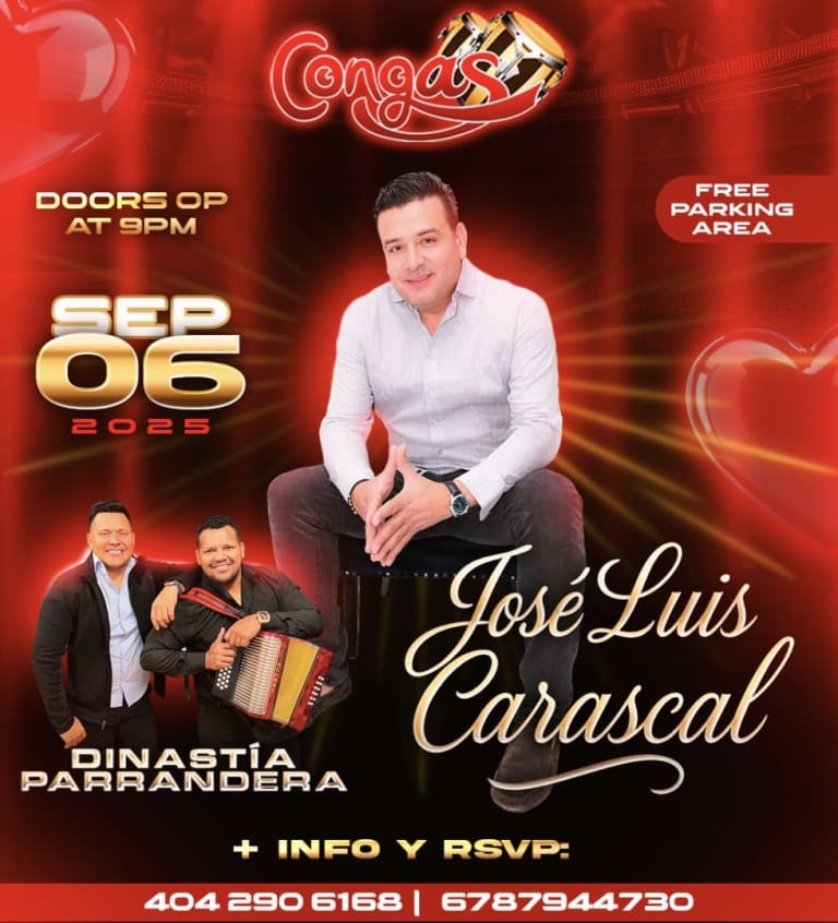 Event - Vallenato romantico - Duluth, Georgia - September 6, 2025 | concert tickets