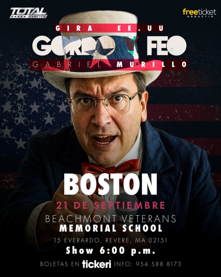 Event - Gabriel Murillo Gordo y Feo en Boston - Revere, Massachusetts - September 21, 2025 | concert tickets
