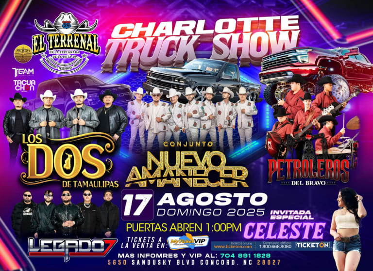 Event - TRUCK SHOW  - Concord, North Carolina - August 17, 2025 | concert tickets