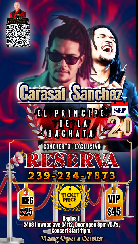 Carasaf Sanchez Naples fl in Naples - Tickets 2025-09-20 | WANG CENTER