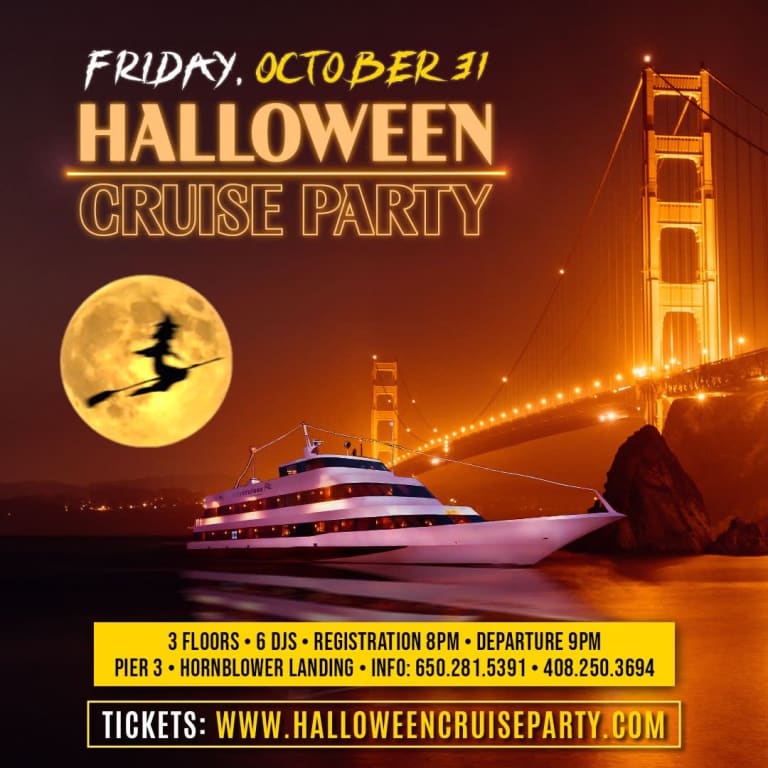 Event - Halloween Cruise Party - San Francisco, CA - Fri, October 31, 2025} | concert tickets