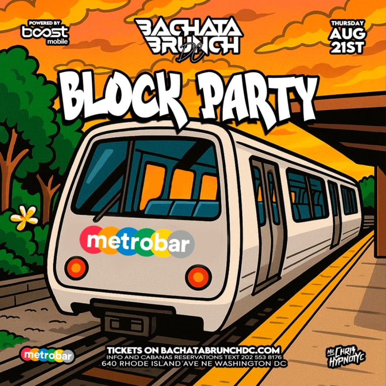 Event - BACHATA BRUNCH DC BLOCK PARTY WASHINGTON DC  - Washington, District Of Columbia - August 21, 2025 | concert tickets