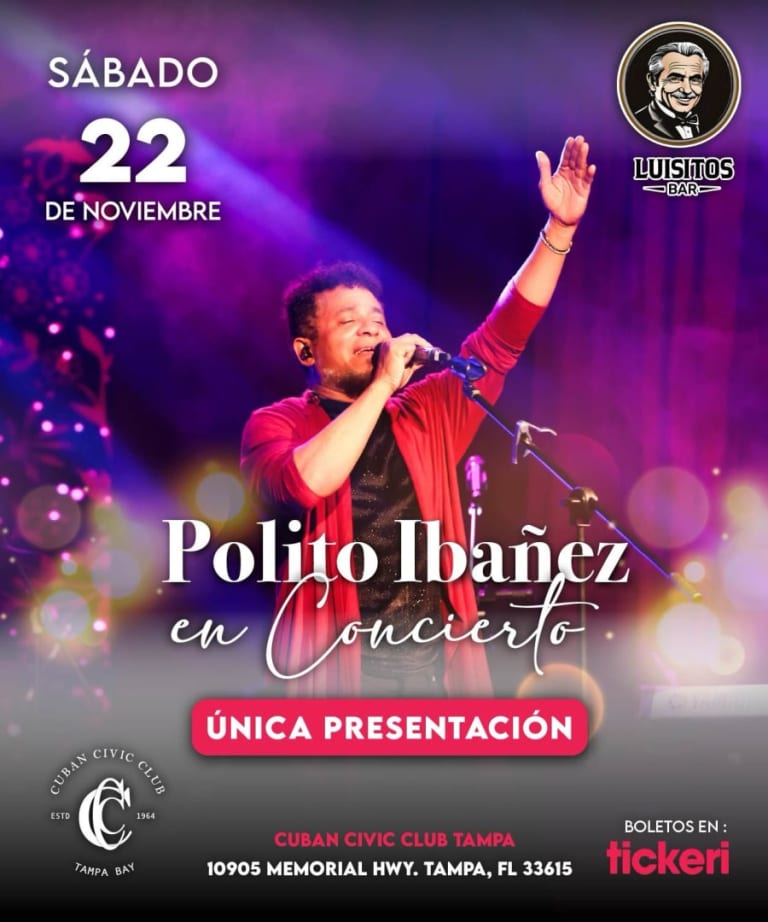 Event - POLITO IBAÑEZ EN TAMPA - Tampa, FL - sáb, 22 de noviembre de 2025} | concert tickets
