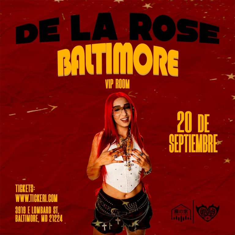 Event - DE LA ROSE EN CONCIERTO!!!! - Baltimore, Maryland - September 20, 2025 | concert tickets