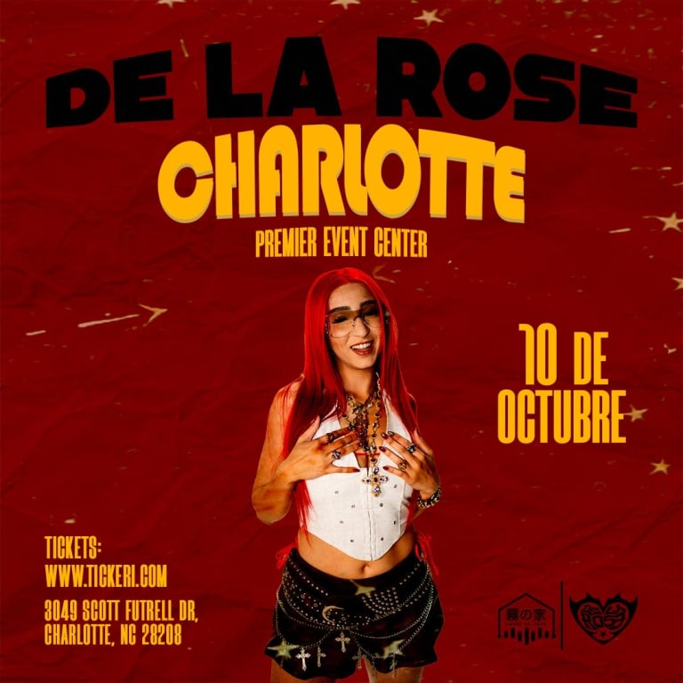 Event - DE LA ROSE EN CONCIERTO!!!! - Charlotte, North Carolina - October 10, 2025 | concert tickets